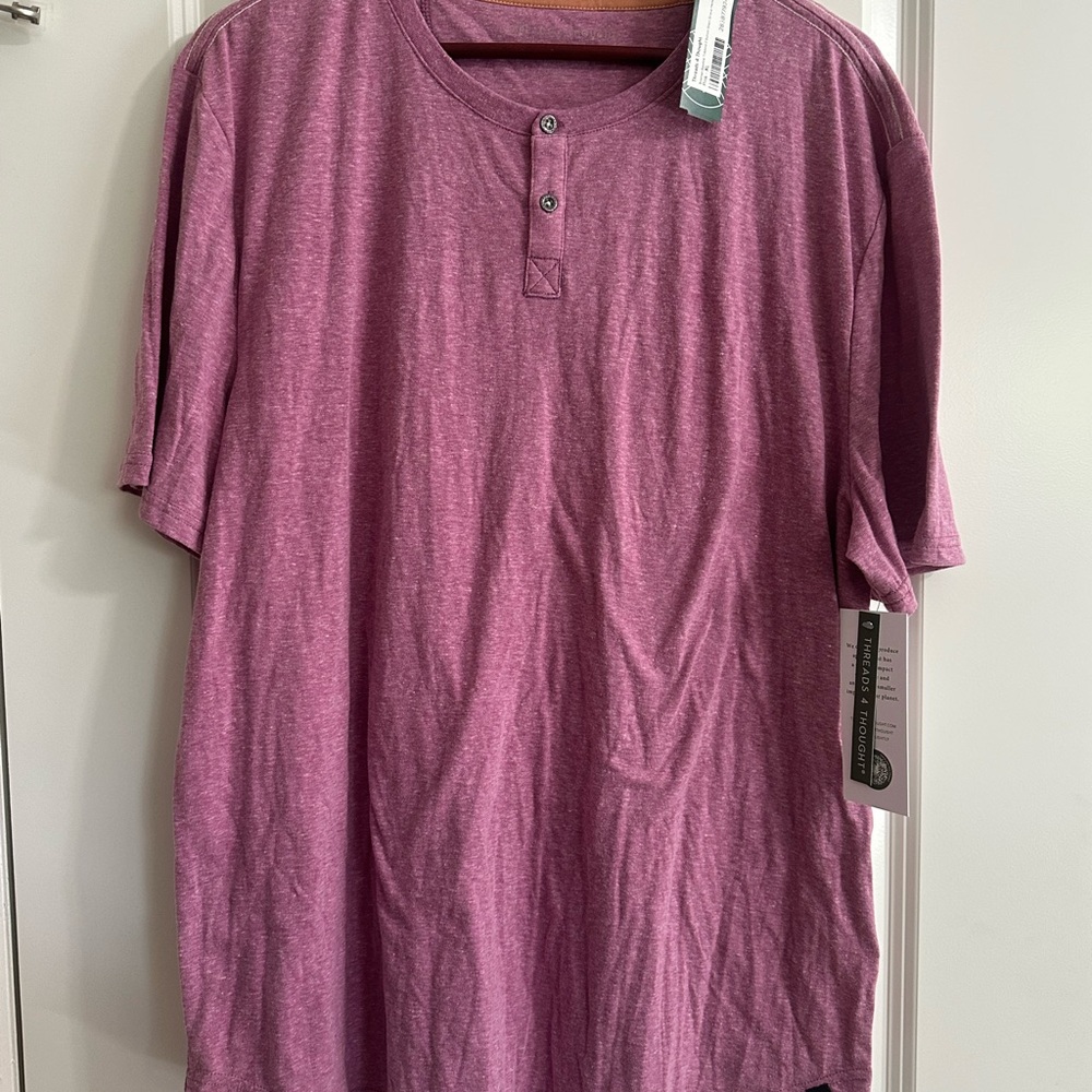 Threads 4 Thought Purple Short Sleeve Tee